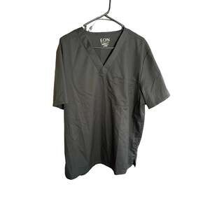 Men’s EON Scrub Top Black size  Large